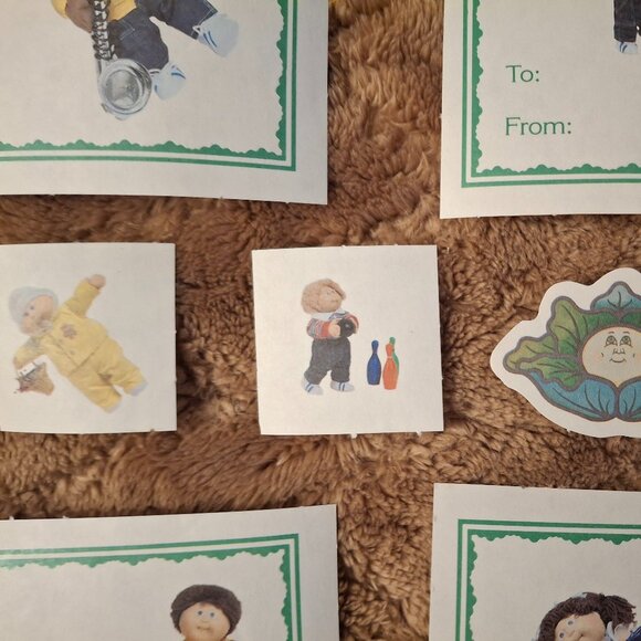 20x Vintage RARE Cabbage Patch Kids Stickers – NEVER USED - Picture 9 of 14